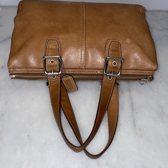 Coach Legacy Leather Full Zip Satchel - Picture 8 of 16